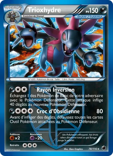 Hydreigon [Tractorbeam | Obsidian Fang]