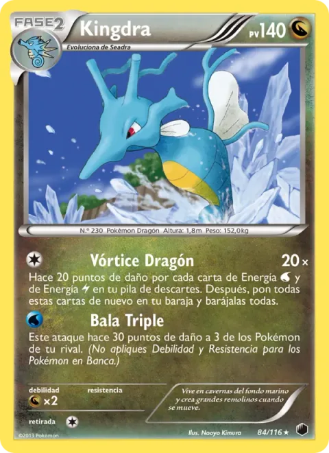 Kingdra [Dragon Vortex | Tri Bullet]