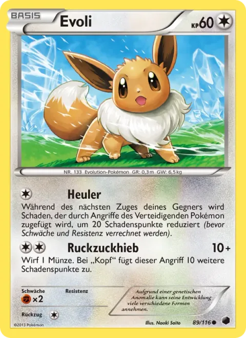Eevee [Growl | Quick Attack]