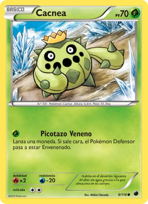 Cacnea [Poison Sting]