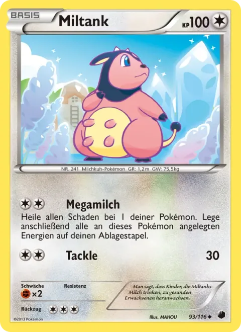 Miltank [Max Milk | Tackle]