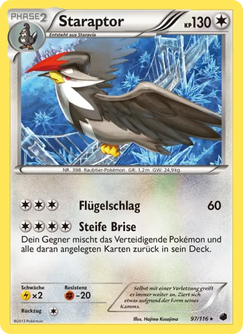 Staraptor [Wing Attack | Strong Breeze]