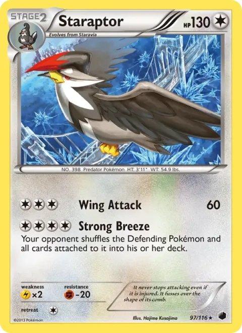 Staraptor [Wing Attack | Strong Breeze]