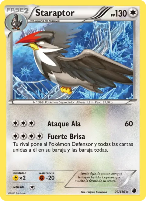 Staraptor [Wing Attack | Strong Breeze]