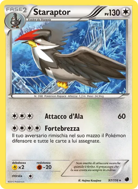 Staraptor [Wing Attack | Strong Breeze]