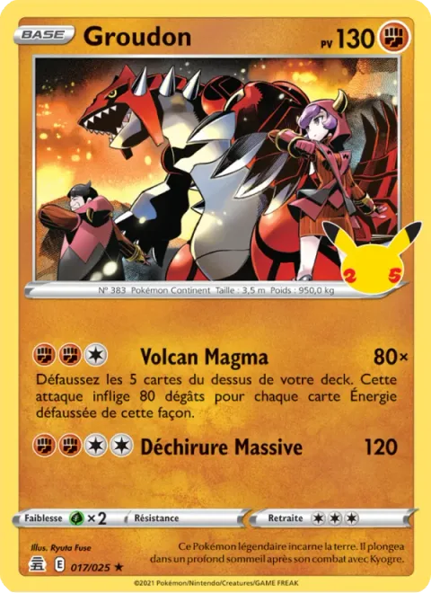 Groudon [Magma Volcano | Massive Rend]