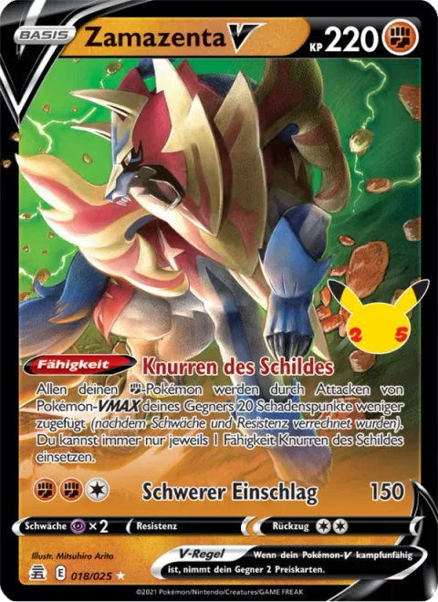 Zamazenta V [Growl of the Shield | Heavy Impact]