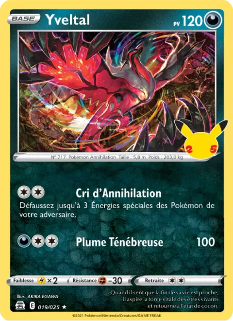 Yveltal [Cry of Destruction | Dark Feather]