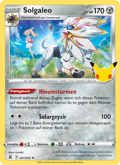 Solgaleo [Rush In | Solar Geyser]