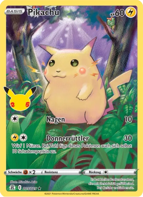 Pikachu [Gnaw | Thunder Jolt]