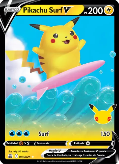 Surfing Pikachu V [Surf]