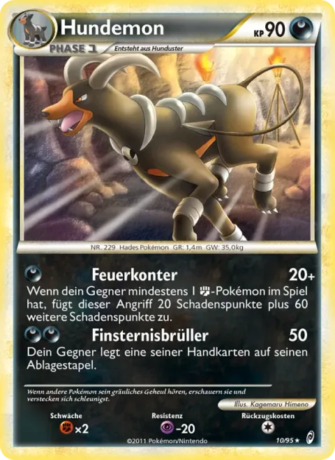 Houndoom [Fire Counterattack | Dark Roar]