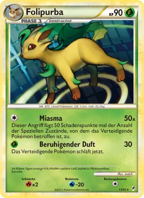 Leafeon [Miasma Wind | Soothing Scent]