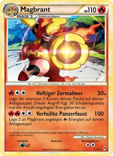 Magmortar [Hard Crush | Mantle Bazooka]