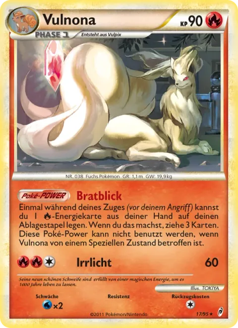 Ninetales [Roast Reveal | Will-o'-the-wisp]
