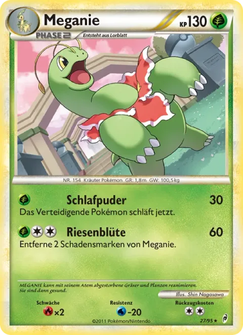 Meganium [Sleep Powder | Giant Bloom]
