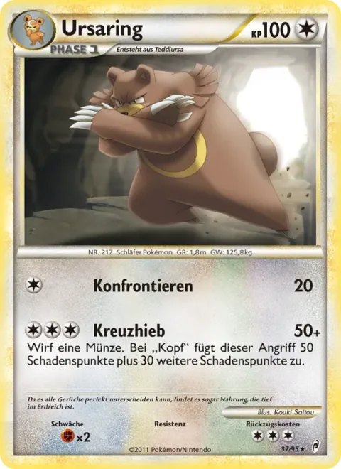 Ursaring [Confront | Cross Chop]