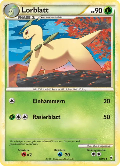 Bayleef [Hammer In | Razor Leaf]