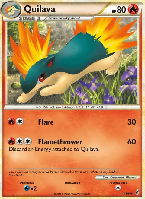Quilava [Flare | Flamethrower]