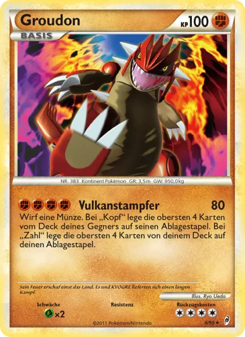 Groudon [Volcano Stomp]