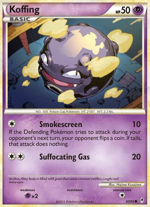 Koffing [Smokescreen | Suffocating Gas]