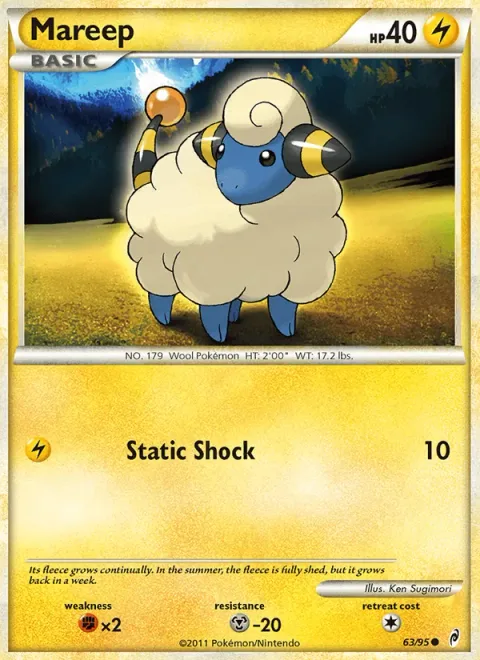 Mareep [Static Shock | HGSS]