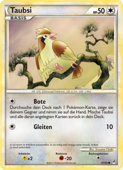 Pidgey [Messenger | Glide]