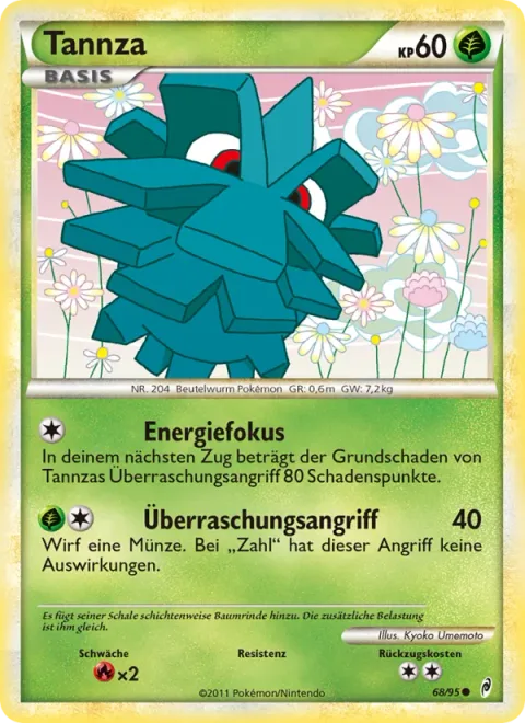 Pineco [Focus Energy | Surprise Attack]