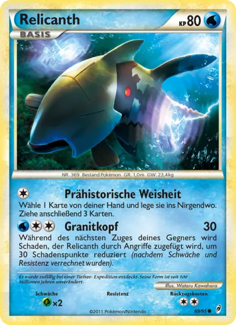 Relicanth [Prehistoric Wisdom | Granite Head]