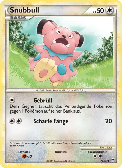 Snubbull [Roar | Sharp Fang]