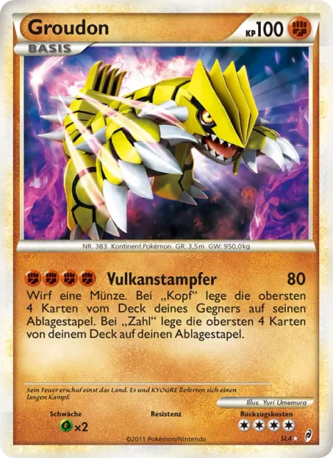 Groudon [Volcano Stomp]