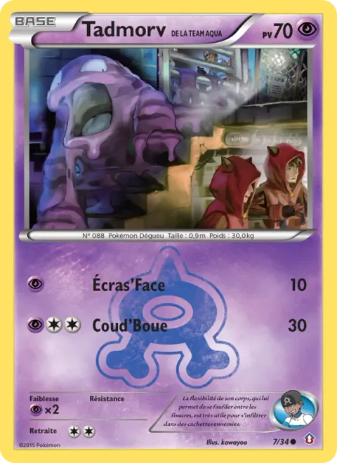 Team Aqua's Grimer [Pound | Mud-Slap]