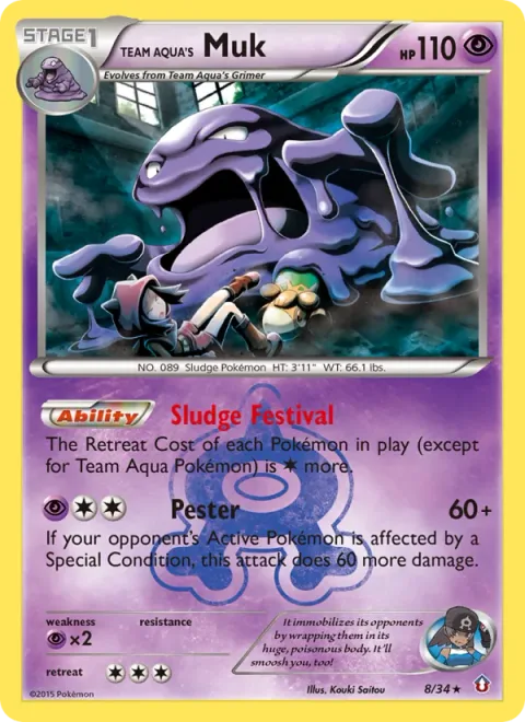 Team Aqua's Muk [Sludge Festival | Pester]
