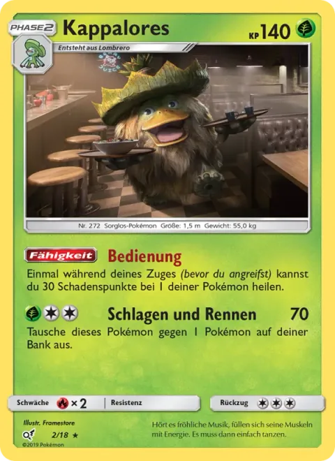 Ludicolo [Table Service | Punch and Run]