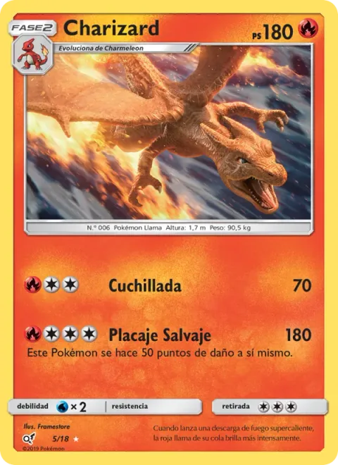 Charizard [Slash | Wild Tackle]