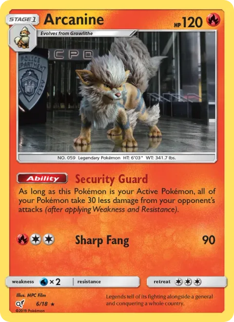 Arcanine [Security Guard | Sharp Fang]