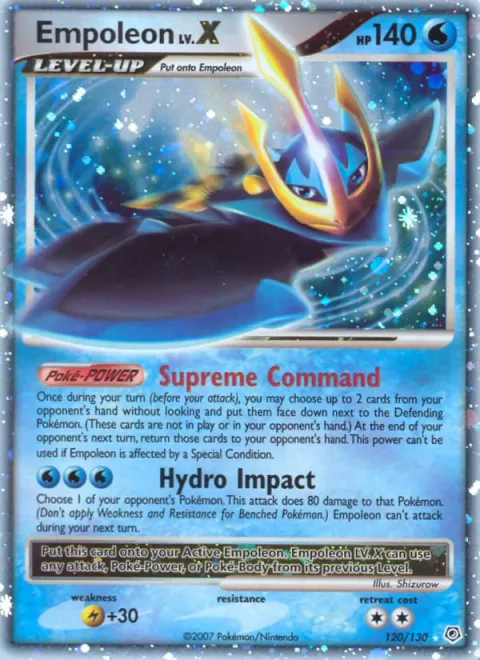 Empoleon LV.X [Supreme Command | Hydro Impact]