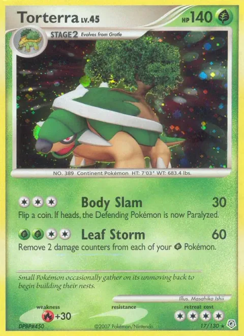 Torterra Lv.45 [Body Slam | Leaf Storm]
