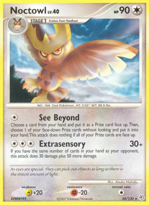 Noctowl Lv.40 [See Beyond | Extrasensory]