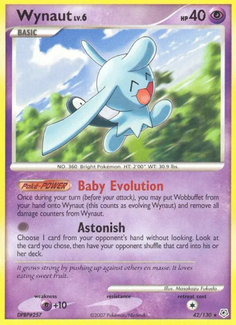 Wynaut Lv.6 [Baby Evolution | Astonish]