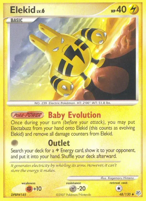 Elekid Lv.6 [Baby Evolution | Outlet]