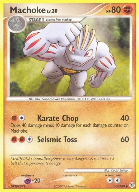 Machoke Lv.39 [Karate Chop | Seismic Toss]
