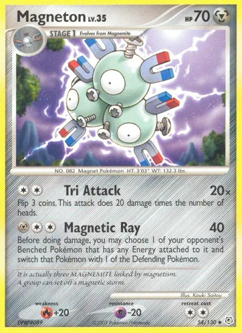 Magneton Lv.35 [Tri Attack | Magnetic Ray]