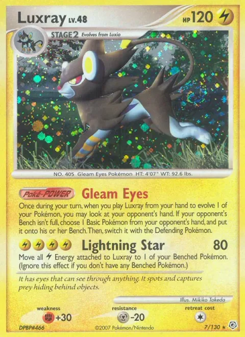 Luxray Lv.48 [Gleam Eyes | Lightning Star]