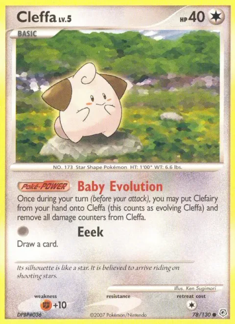 Cleffa Lv.5 [Baby Evolution | Eeek]