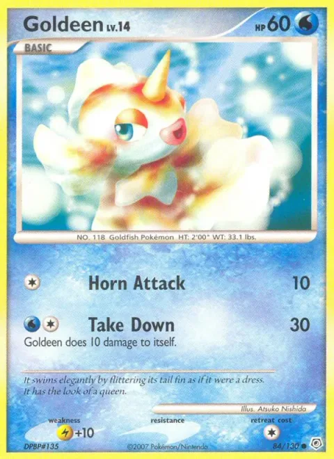 Goldeen Lv.14 [Horn Attack | Take Down]