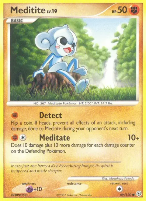 Meditite Lv.19 [Detect | Meditate]