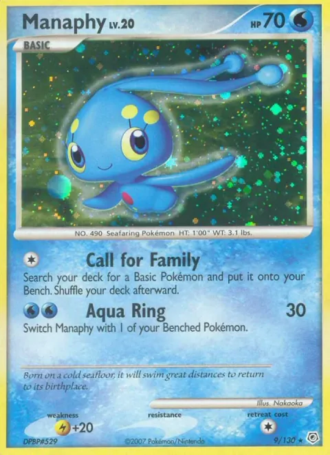 Manaphy Lv.20 [Call for Family | Aqua Ring]