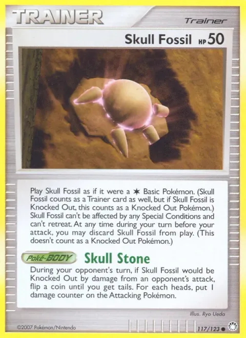 Skull Fossil [Skull Stone]