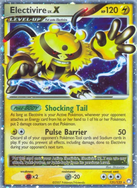 Electivire LV.X [Shocking Tail | Pulse Barrier]